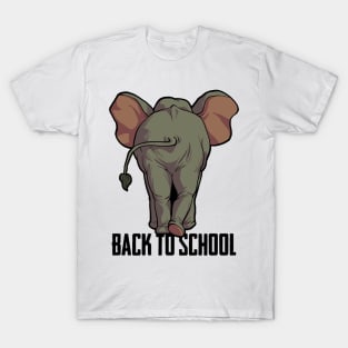 Elephant - Back To School T-Shirt